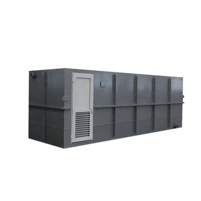 Equipo de reutilización de agua rectangular para el tratamiento de aguas residuales ecológicas