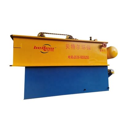 1000 kg de capacidad Accesorios internos Paquete Disolvente flotante de aire Equipo de tratamiento de aguas residuales