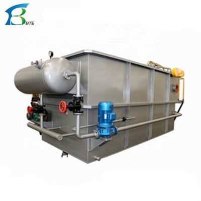 1000 kg de capacidad Accesorios internos Paquete Disolvente flotante de aire Equipo de tratamiento de aguas residuales