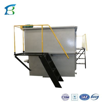1000 kg de capacidad Accesorios internos Paquete Disolvente flotante de aire Equipo de tratamiento de aguas residuales