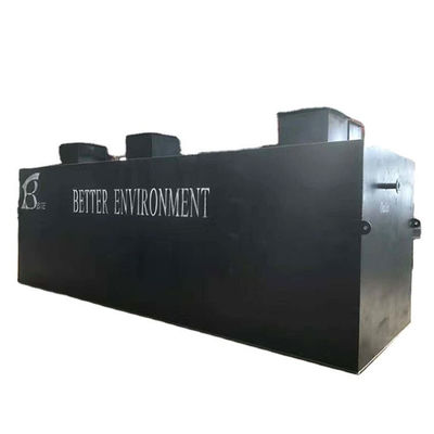 0.5-30 t/hora Capacidad Equipo doméstico de tratamiento de aguas residuales con funcionamiento automático