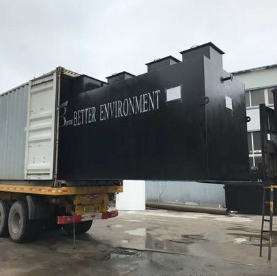 0.5-30 t/hora Capacidad Equipo doméstico de tratamiento de aguas residuales con funcionamiento automático
