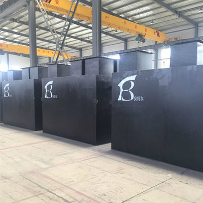 0.5-30 t/hora Capacidad Equipo doméstico de tratamiento de aguas residuales con funcionamiento automático