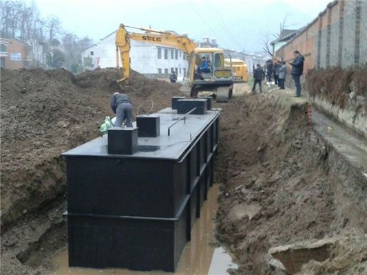 Configuración avanzada de video de salida-inspección 3*2*2 para la planta de tratamiento de aguas residuales