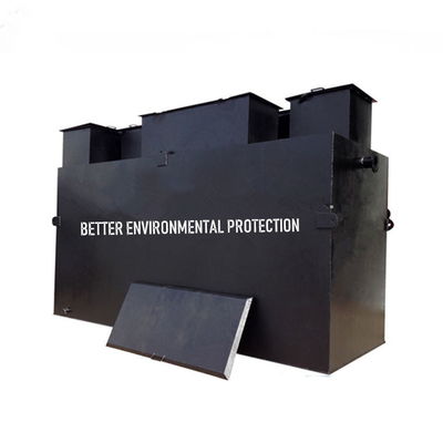 Digestor de aguas residuales de recipiente a pequeña presión para el tratamiento de aguas residuales de biodigestor subterráneo
