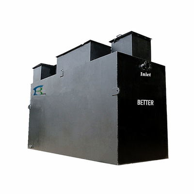 1 Planta de tratamiento de aguas residuales integrada subterránea para el reciclaje de aguas grises municipales