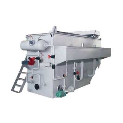 Máquina de flotación de aire disuelto para el pretratamiento de aguas residuales BOD COD con una productividad de 3000L/hora