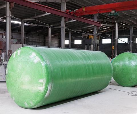 Cisterna séptica Cisterna de almacenamiento de FRP Máquina de agua para el tratamiento de aguas residuales