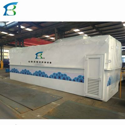 Equipo de tratamiento de aguas residuales industriales con función de depuración automática
