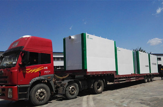 3000L/H MBR MBBR A2O Biofiltro para el tratamiento de aguas residuales de matadero