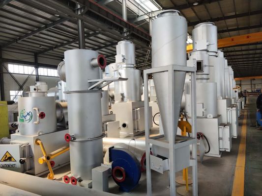 Recolector de residuos personalizado sin humo máquina de incineración de residuos industriales