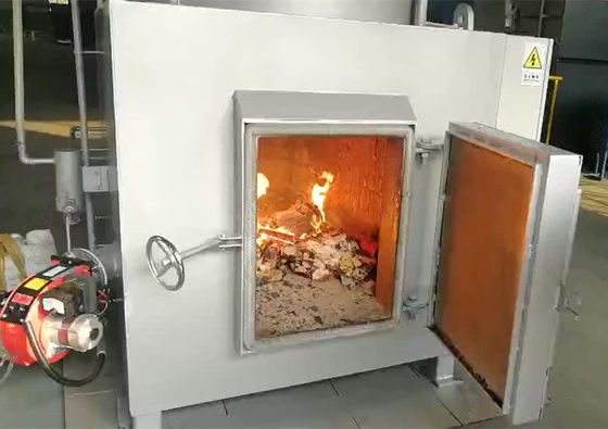 Recolector de residuos personalizado sin humo máquina de incineración de residuos industriales
