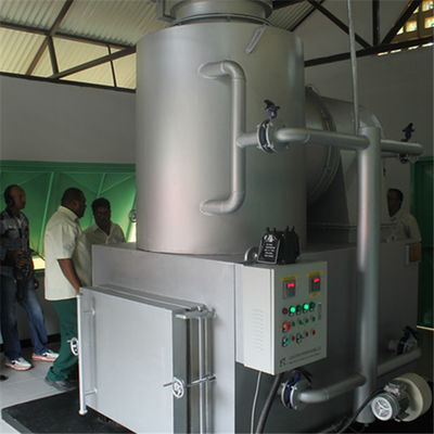 2300 kg Peso 10-500 kg/h Incinerador sin humo para máquinas de eliminación de residuos hospitalarios