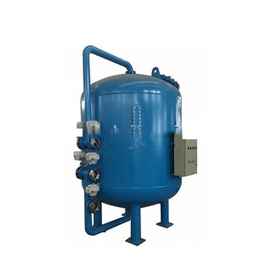 Filtro de medios de arena azul para riego aprobado por la SGS y de bajo mantenimiento