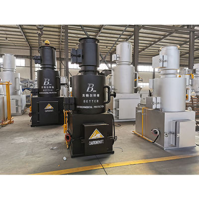 Máquina de incineración de residuos de animales con potencia de 0,37 kW