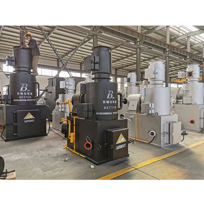Máquina de incineración de residuos de animales con potencia de 0,37 kW