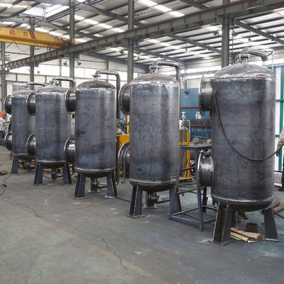 Tanque de filtración de agua de carbono activado PLC para equipos de purificación de agua