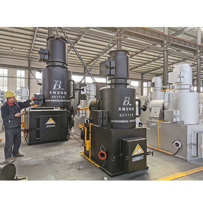 Incinerador de residuos médicos en venta Horno de residuos para hoteles y hospitales