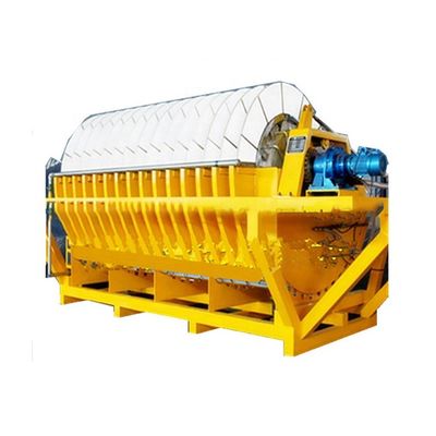 Separación de líquidos sólidos de 800 kg Disco cerámico de tambor rotativo Filtro de vacío para gran capacidad