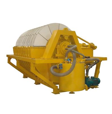 Filtro de disco cerámico de vacío de mineral de hierro de acero inoxidable para el rendimiento de la industria minera