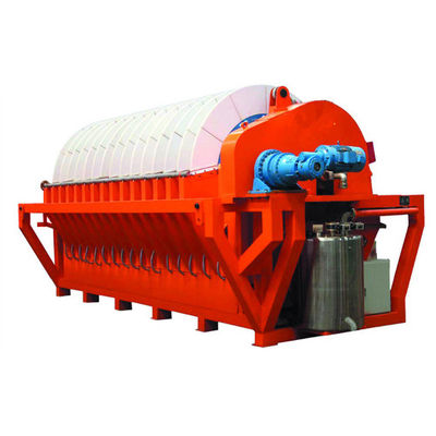 Filtro de disco cerámico de vacío de mineral de hierro de acero inoxidable para el rendimiento de la industria minera