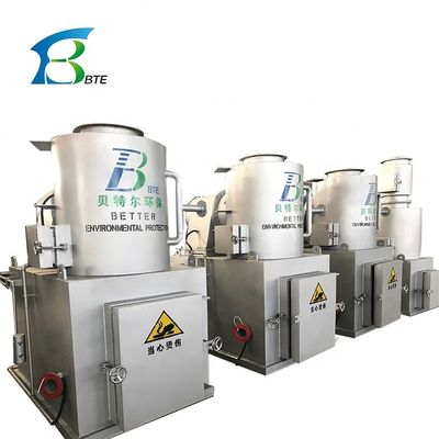 10-500 kg/ lote Capacidad Incinerador de residuos WFS-150 para hospital/clínica Tipo de año 2024
