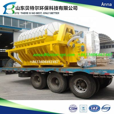 Filtro de vacío de disco cerámico avanzado para la industria minera exportado a EE.UU. y Corea del Sur
