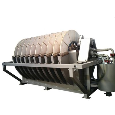 Máquina de deshidratación de lodos de acero inoxidable Filtro de vacío con bajo consumo de energía