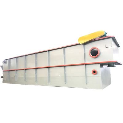 Sistema de flotación de aire disuelto de operación automática para el tratamiento de efluentes de fábricas textiles
