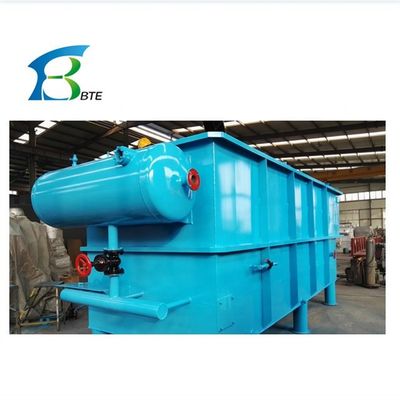 Sistema de flotación de aire disuelto de operación automática para el tratamiento de efluentes de fábricas textiles