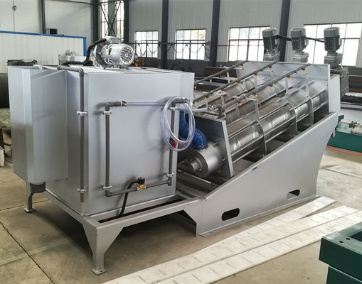 Equipo de secado de lodos para el tratamiento de aguas residuales industriales y municipales Peso KG 500 kg