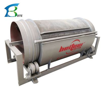 Máquina mecánica de estanques de peces Tratamiento de agua Filtro de tambor para acuicultura personalizada