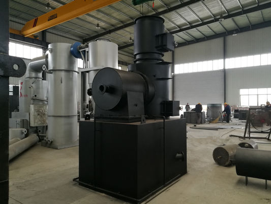 Incinerador de residuos de plumas de pollo de 750 L/H Quemador Máquina de cremación Incinerador para mascotas