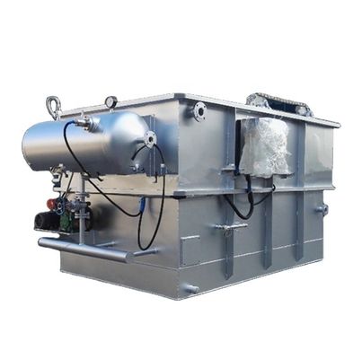 Separación y tratamiento de alimentos y otras aguas residuales Máquina flotante de aire con soporte en línea