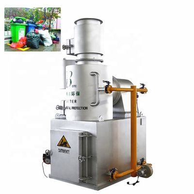Incinerador de tratamiento de residuos Solución perfecta para el procesamiento de 2-13 toneladas de basura