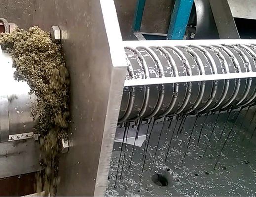 3000 kg Equipo de la granja Vaca, ganado, cerdo Esgoto de los cerdos Máquina de deshidratación de estiércol Dehidratador de estiércol