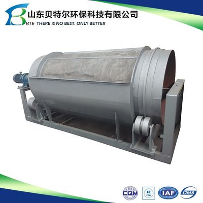 Tratamiento del agua Filtro rotativo de tambor para soporte técnico de vídeo