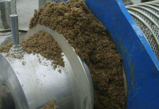 3000 kg Equipo de la granja Vaca, ganado, cerdo Esgoto de los cerdos Máquina de deshidratación de estiércol Dehidratador de estiércol