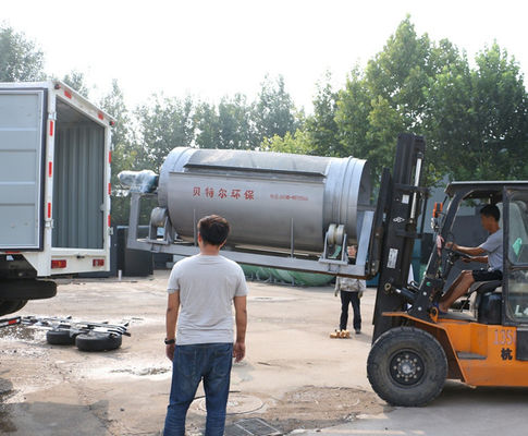Video Inspección de salida proporcionó un filtro de aguas residuales para el tratamiento de plumas de pollo