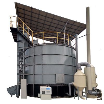 Componentes del núcleo del motor Máquina de compostaje de estiércol de pollo y cerdo de alta productividad