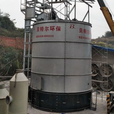Componentes del núcleo del motor Máquina de compostaje de estiércol de pollo y cerdo de alta productividad