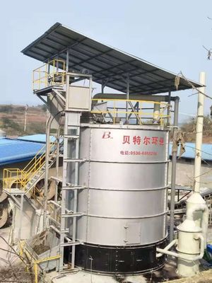 Máquina de procesamiento de fermentación de fertilizantes biológicos con materia prima de acero inoxidable
