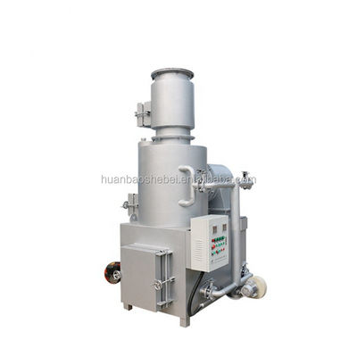 Capacidad personalizada de 10-500 kg/h Incinerador pequeño para planta de pirólisis de residuos médicos