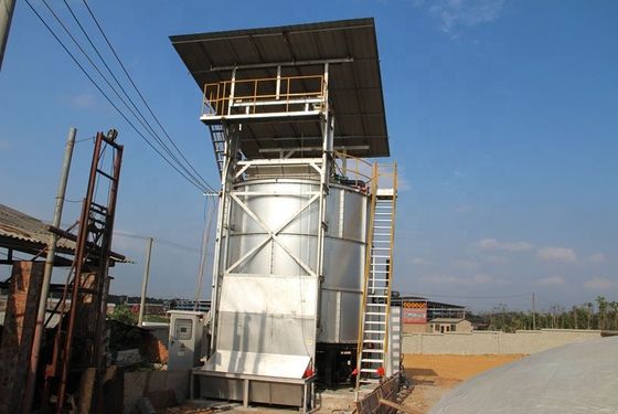 Equipo inteligente de fermentación vertical a altas temperaturas para plantas de fabricación