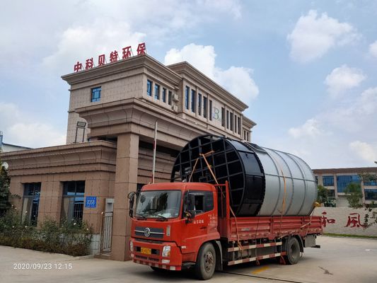 Fermentador polivalente para el equipo de producción de fertilizantes orgánicos 6000mm*6000mm*9000mm