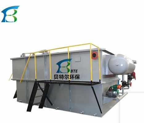 Máquina de flotación de aire disuelto para purificador de agua industrial en verde