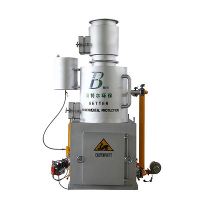 Máquinas de reciclaje de desechos de desechos de PCB para incineradores para capacidad personalizada 10-500 kg/ lote