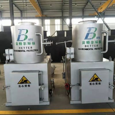 Máquinas de reciclaje de desechos de desechos de PCB para incineradores para capacidad personalizada 10-500 kg/ lote