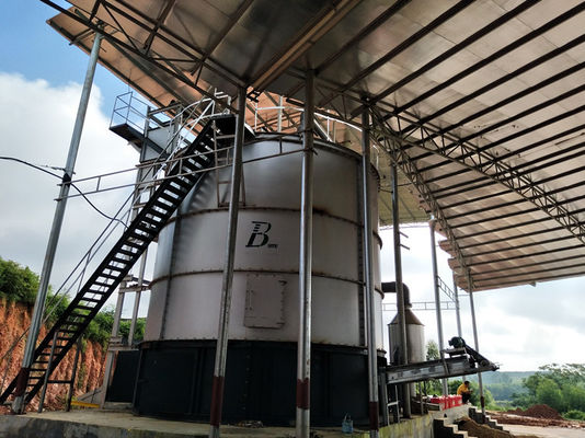 Ubicación del servicio local Máquina de compostaje industrial para la gestión de residuos de caballos