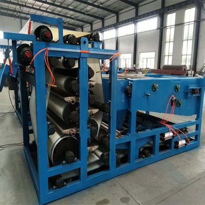 Prensa de filtro de cinturón de acero inoxidable para deshidratación de lodos a gran escala Capacidad 3-25m3/h